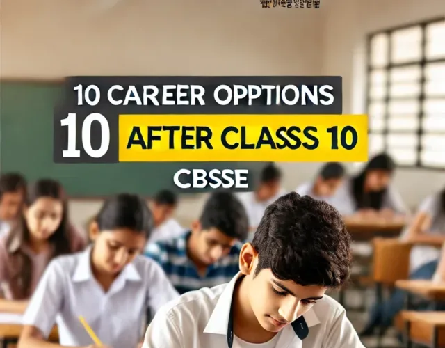 10 Career Options After Class 10 (CBSE)