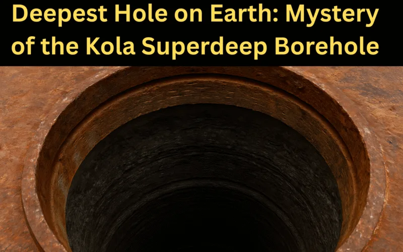 World’s Deepest Hole on Earth: Mystery of the Kola Superdeep Borehole
