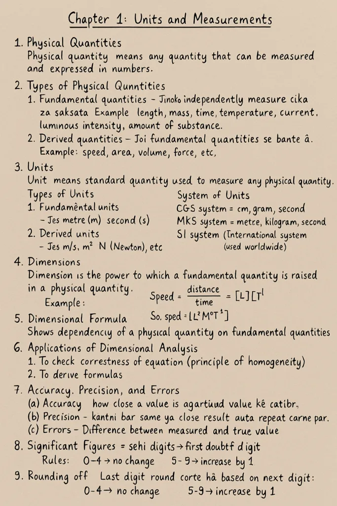 Chapter 1: Units and Measurements – IIT Bombay Physics Notes 2 Chapter 1: Units and Measurements – IIT Bombay Physics Notes