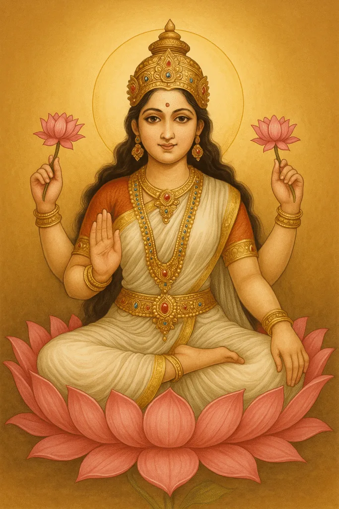 प्रसन्नवदनां सौभाग्यदां भाग्यदां - Prasanna-vadanāṃ saubhāgya-dāṃ 1 प्रसन्नवदनां सौभाग्यदां भाग्यदां - Prasanna-vadanāṃ saubhāgya-dāṃ